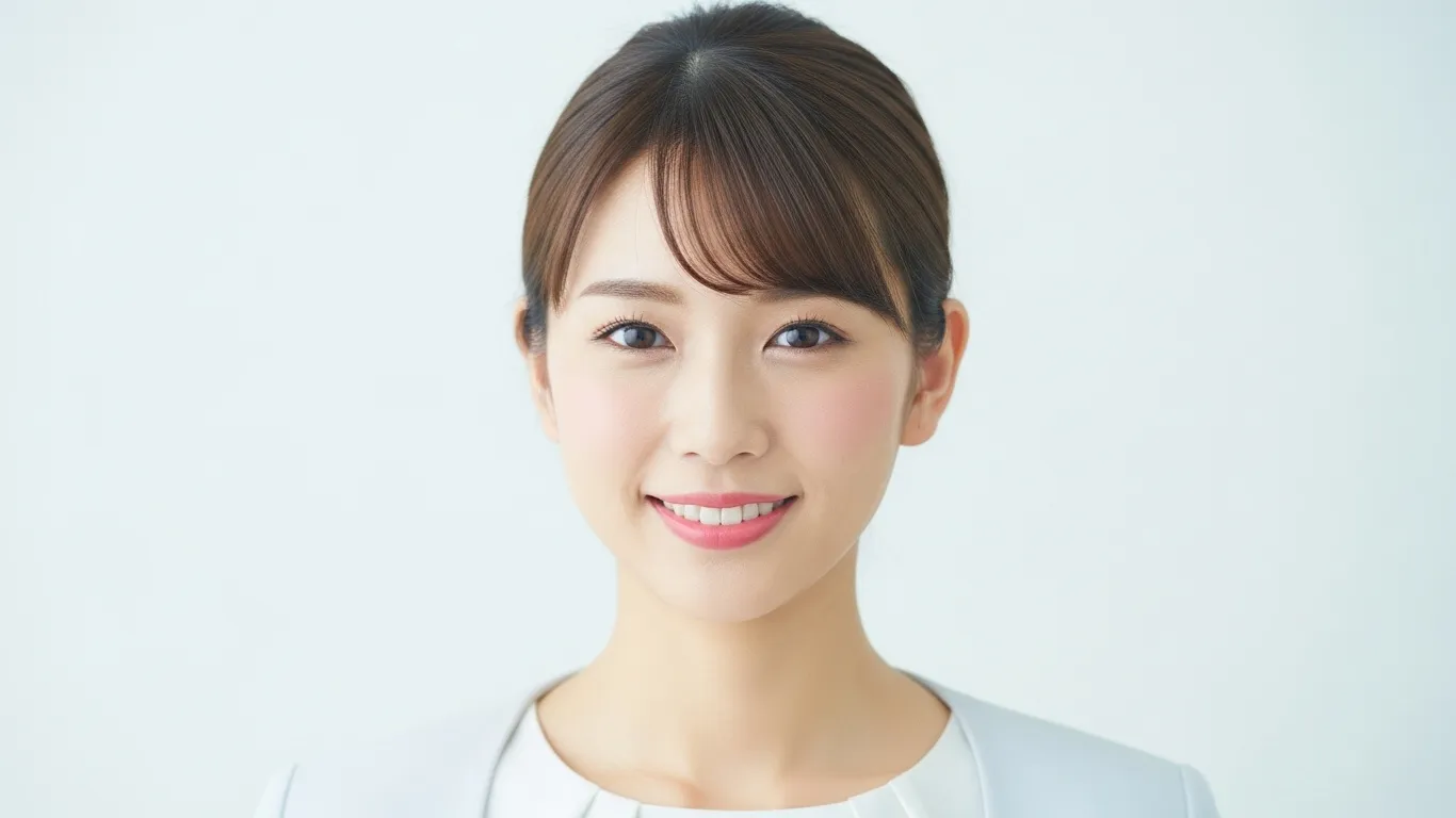 美容看護師 証明写真