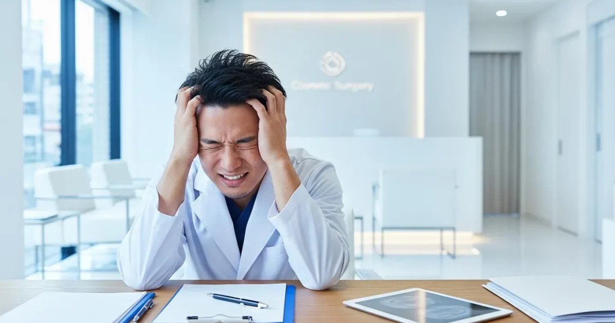 【実例付き】美容医療に転職した医師が失敗・後悔するケース