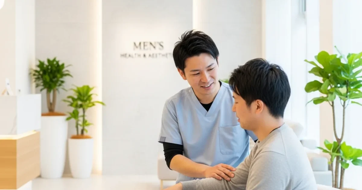 男性美容看護師の悩みと転職先選びの判断基準｜今注目のメンズクリニックとは